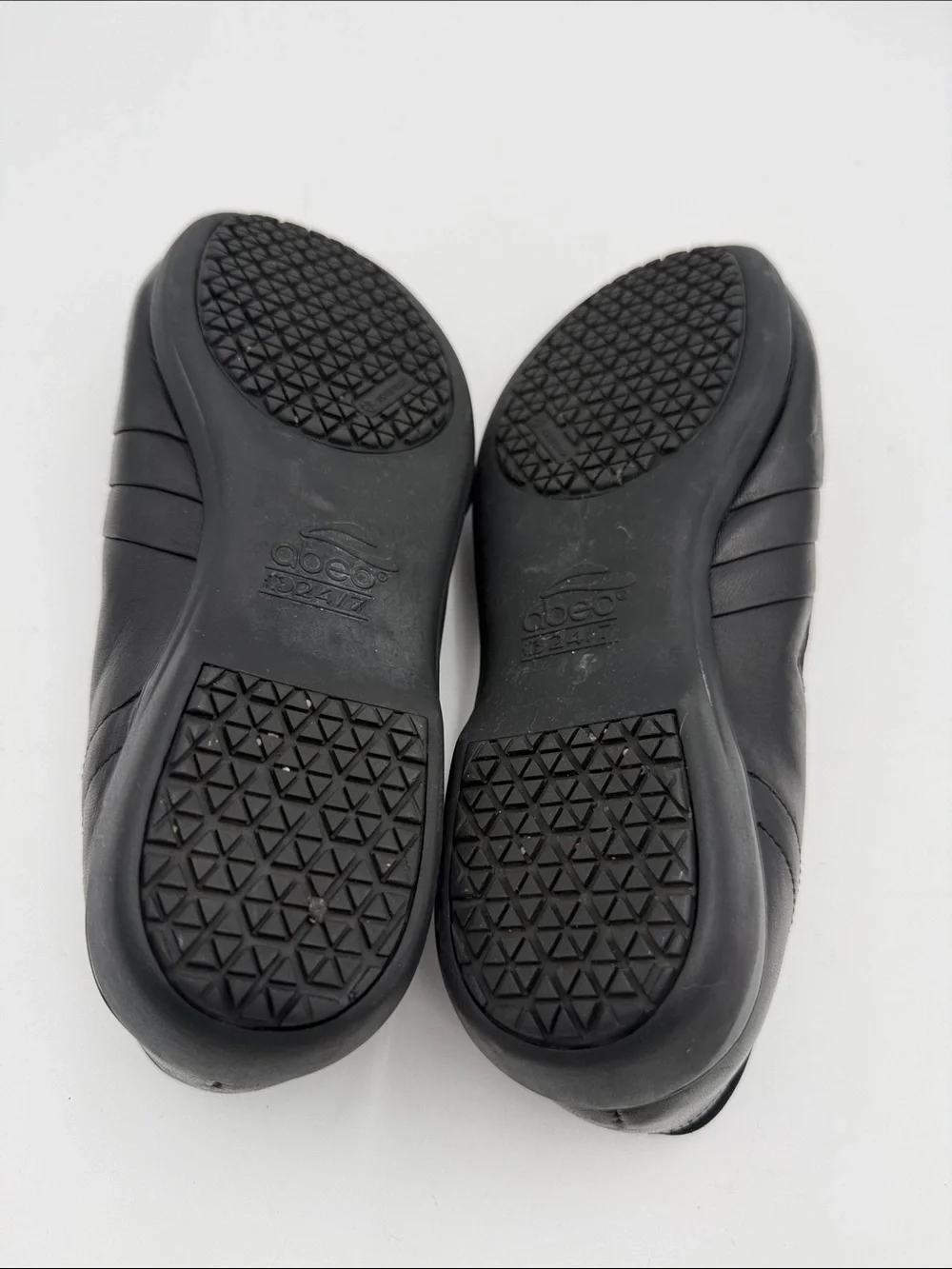 Abeo Everyday Black Slip-On Comfort Flats - Women 8.5 N comfort office retro Y2K